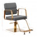 Hairdressing Chair GABBIANO PORTO GOLD grey